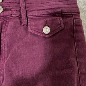 Purple Idyllwind flare denim. Size 8.